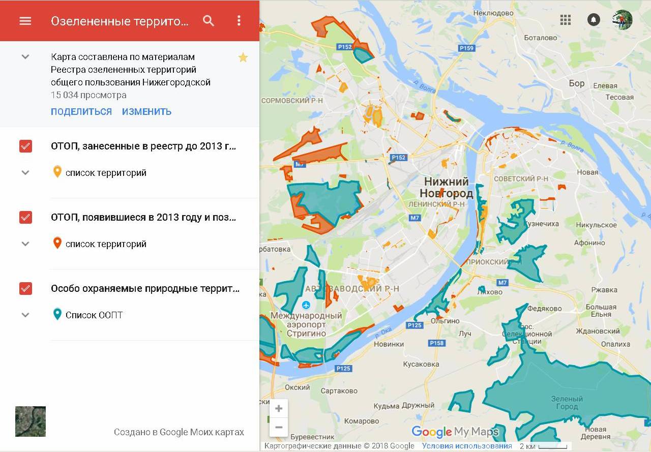 Карта жителя нижний новгород